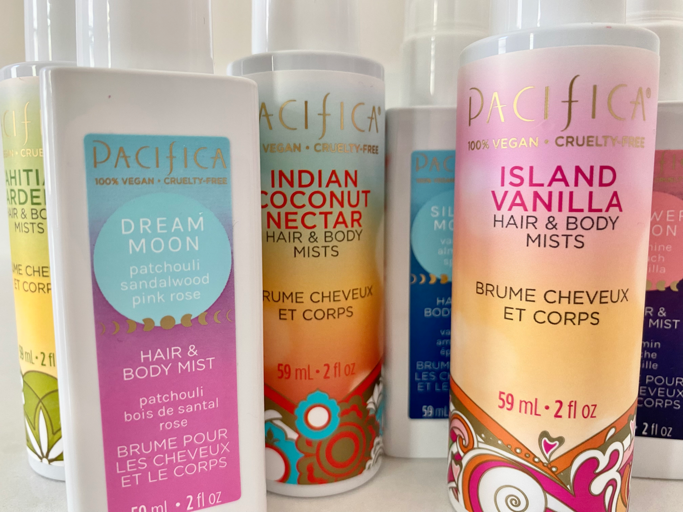 Pacifica Hair and Body Mists, Ranked